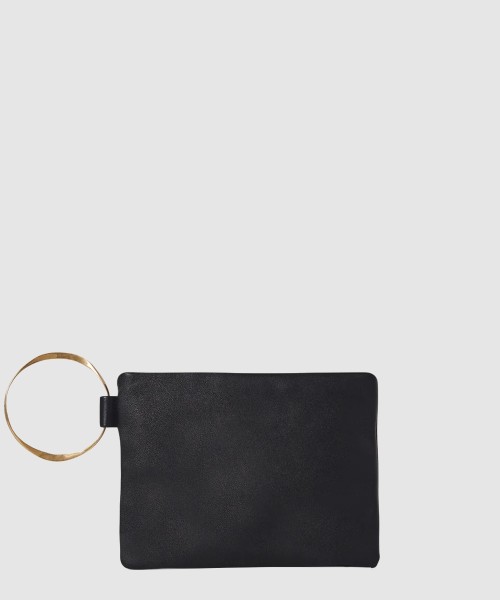 [THE ROW-더로우]스퀘어 가죽 밴드 클러치 W1793L