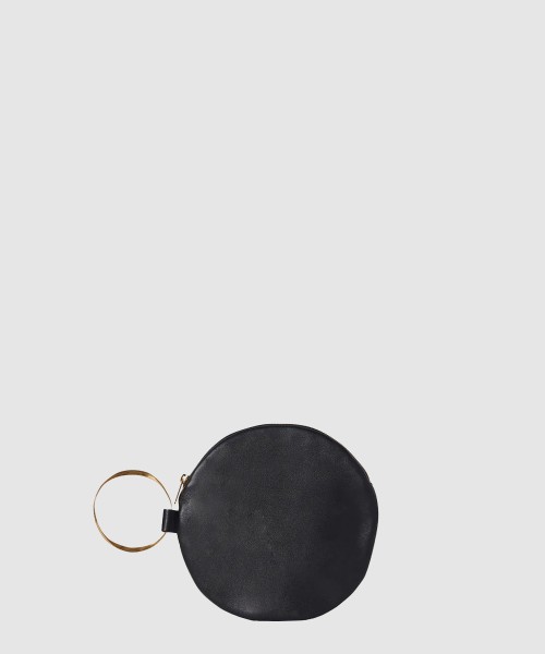 [THE ROW-더로우]가죽 라운드 브레이슬릿 클러치 W1794L