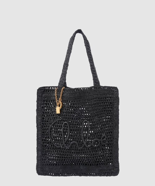 [CHLOE-끌로에]라피아 Summer Banana 토트백 US901