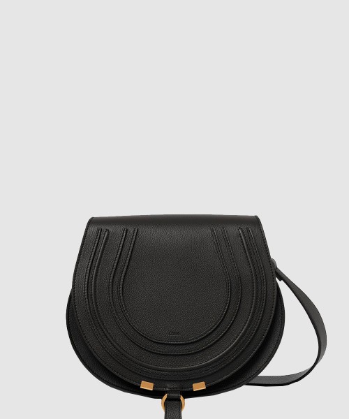 [CHLOE-끌로에]그레인드 가죽 Marcie 새들백 AS679