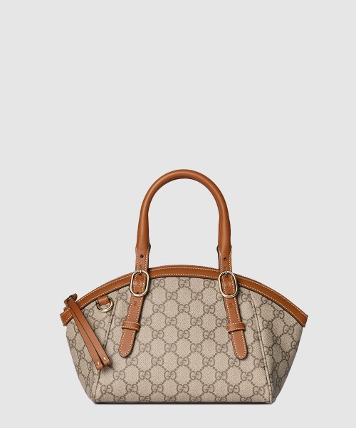 [GUCCI-구찌]GG 엠블럼 스몰 탑 핸들 핸드백 839005