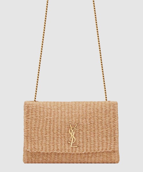 [SAINT LAURENT-생로랑]라피아의 케이트 미디엄 서플 체인백 580065