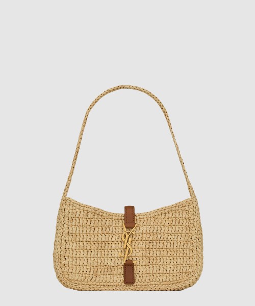 [SAINT LAURENT-생로랑]라피아 소재 le 5 à 7 미니 742680