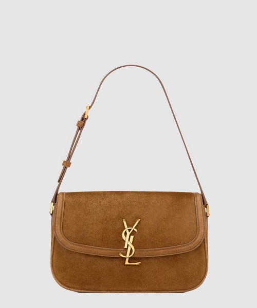 [SAINT LAURENT-생로랑]스웨이드 소재의 SOLFERINO 미디엄백 832330