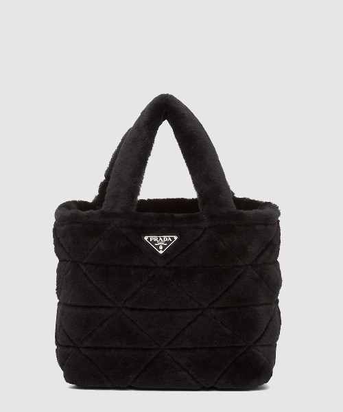 [PRADA-프라다]시어링 토트백 1BG378