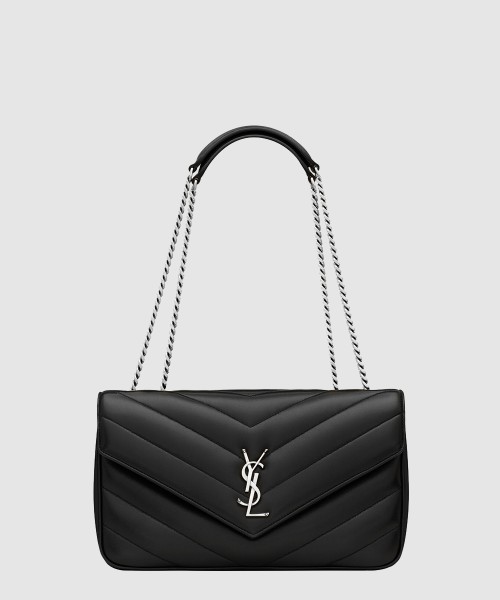 [SAINT LAURENT-생로랑]matelassé 램스킨 소재의 loulou 미디엄백 801439