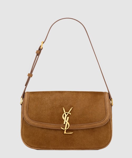 [SAINT LAURENT-생로랑]스웨이드 소재의 solferino 라지백 832332