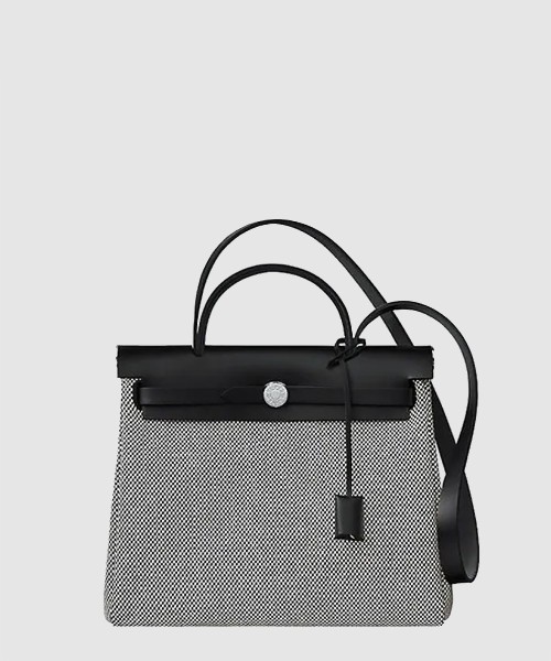 [HERMES-에르메스]캔버스 토트 크로스백