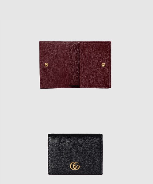 [GUCCI-구찌]GG 마몽 바이컬러 스몰 지갑 456126