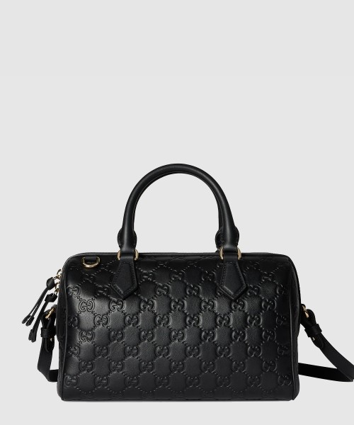 [GUCCI-구찌]GG 엠블럼 시리즈 미디엄 보스턴백 848886