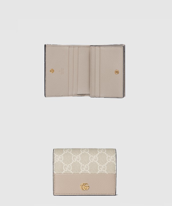 [GUCCI-구찌]GG 마몽 바이컬러 미니 지갑 841358
